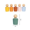 small foot Montessori třídící kalíšky s figurkami